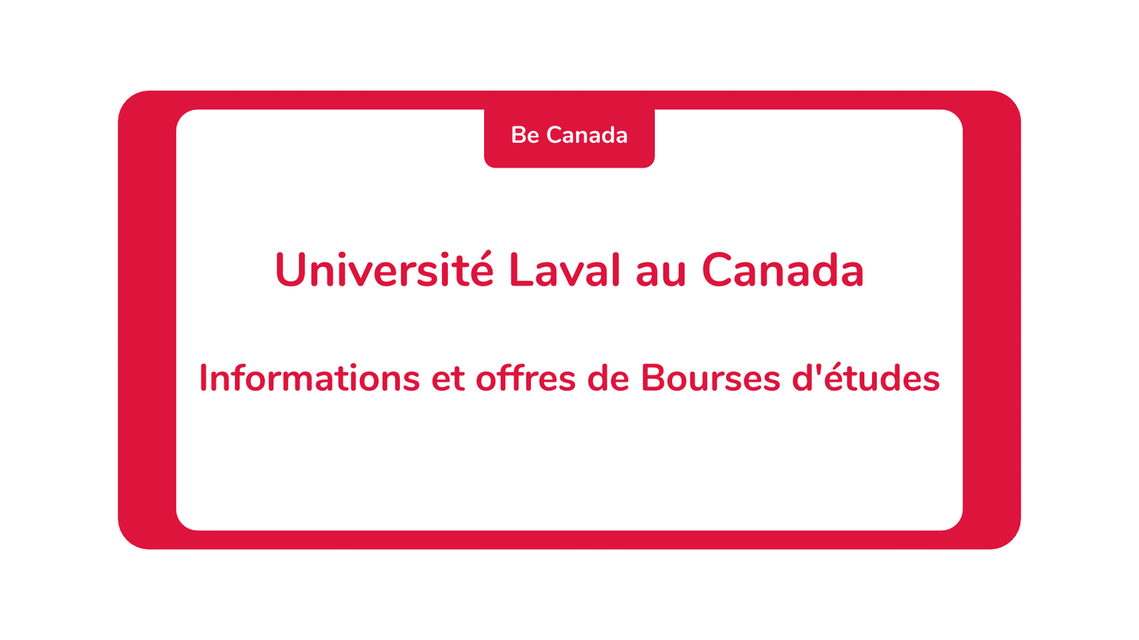 Université Laval au Canada