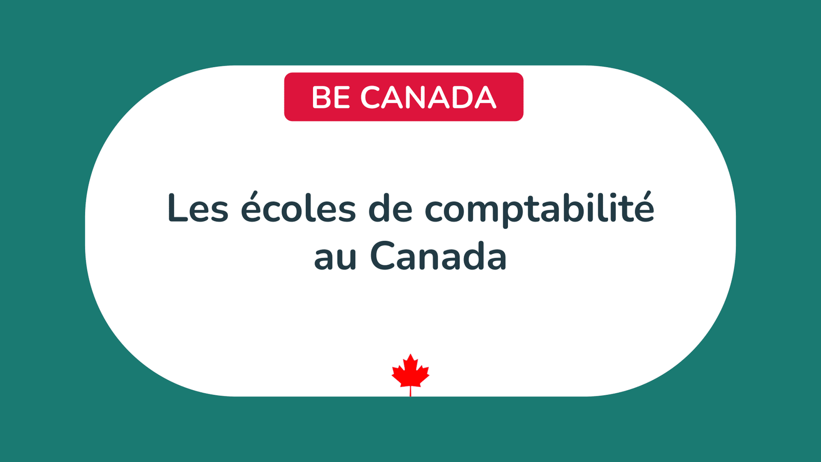 écoles de comptabilité au Canada