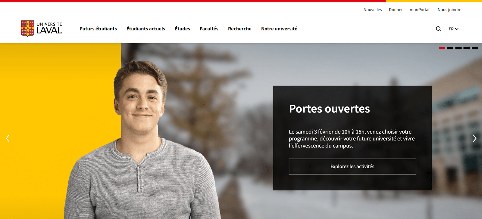 Site Université Laval